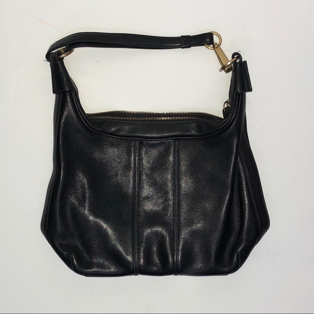 Black coach purse